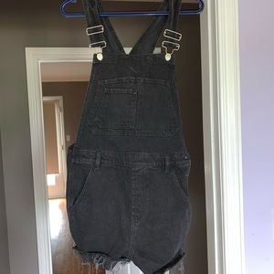 Black Short overalls